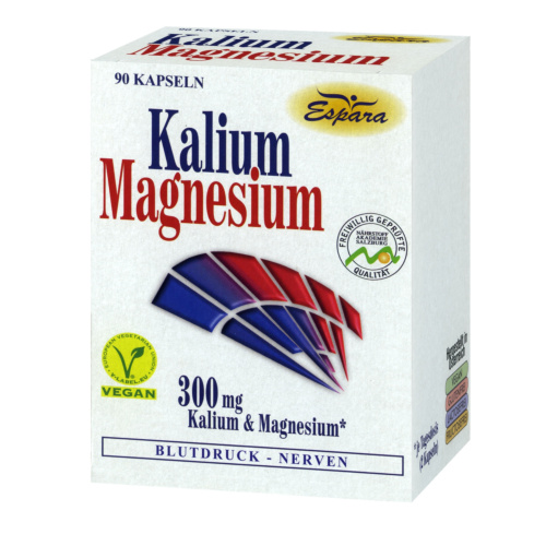 ESPARA Kalium-Magnesium Kapseln 