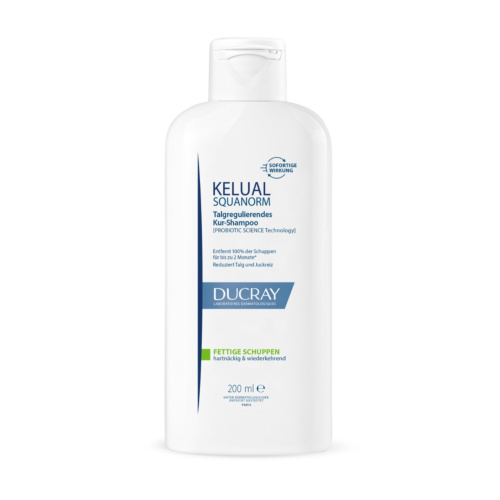 DUCRAY KELUAL SQUANORM Kur-Shampoo Fettige Schuppen