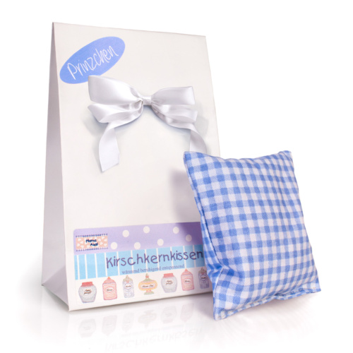Mama Aua Kirschkernkissen blau