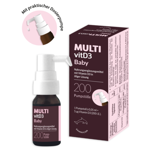 MULTIvit D3 Baby + Dosierpumpe