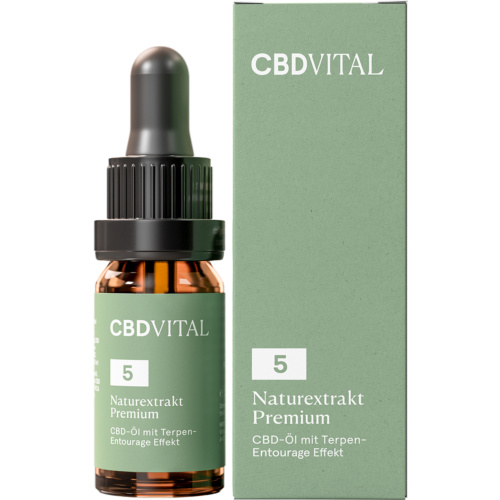 CBD Vital 5% Naturextrakt Premium 