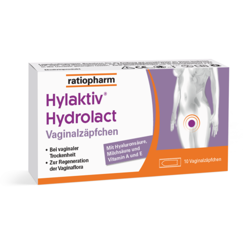 Hylaktiv Hydrolact Vaginalzäpfchen 10 St