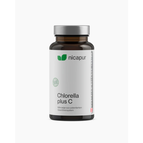 Nicapur Chlorella plus Vit. C Kapseln