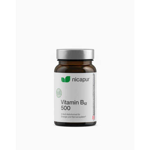 Nicapur Vitamin B12 500 Kapseln 