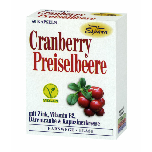 ESPARA Cranberry-Preiselbeere Kapseln