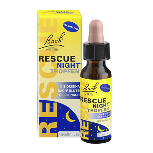 RESCUE® ORIGINAL BACH®-BLÜTENMISCHUNG NIGHT® TROPFEN ohne Alkohol 