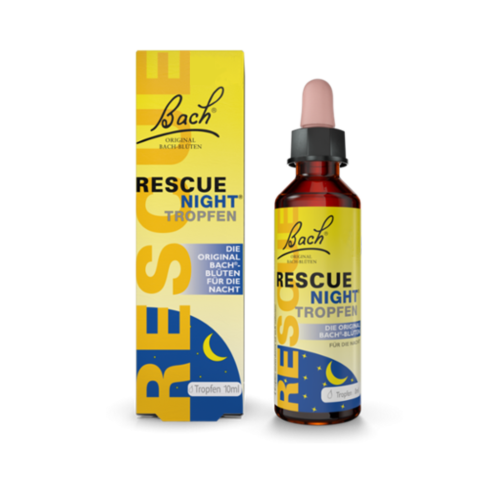 BACHBLÜTEN ORIGINAL RESCUE NACHT TROPFEN +Alkohol