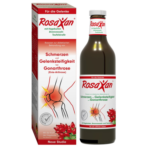 Rosaxan plus Vit D Saft + Tabletten