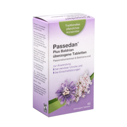 Passedan® Plus Baldrian überzogene Tabletten