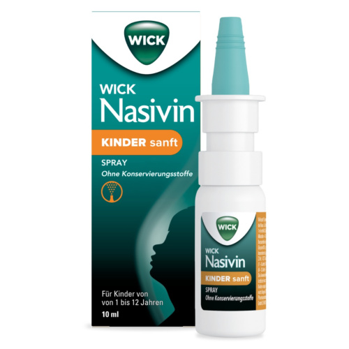 WICK Nasivin sanft  Kinder Nasenspray 0,025%